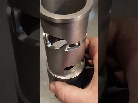 Видео: гильза для цилиндра  Honda cr85