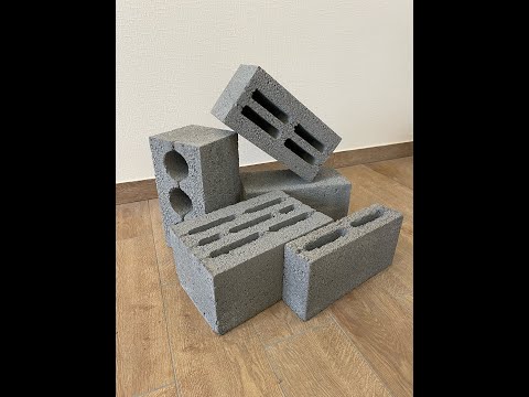 Видео: Керамзитобетонный блок и газобетонный блок. Марка и плотность.