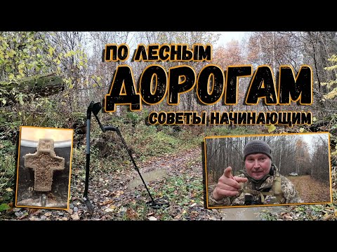 Видео: Как и где можно искать монеты на старинных лесных дорогах. Дельные советы для начинающих копателей.