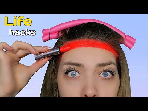 Видео: 7 ЛАЙФХАКОВ для волос / Beauty Life HACKS / Tanya StreLove