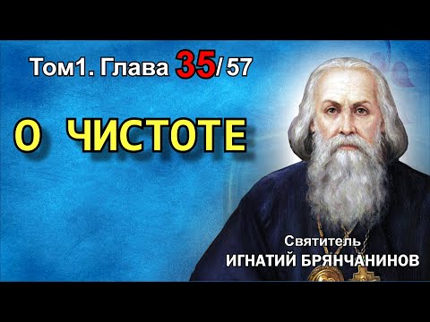 Видео: ТОМ 1. ГЛАВА 35. - "О чистоте". Святитель Игнатий (Брянчанинов)