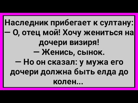 Видео: Как Султанский Сын Жениться Хотел! Сборник Свежих Смешных Анекдотов!
