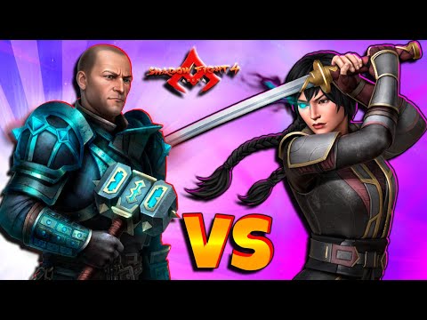 Видео: Очень Сложная СЮЖЕТКА Кибо против Сержанта в Shadow Fight 4 Arena