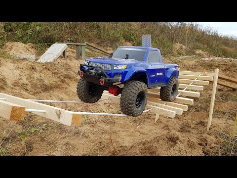 Видео: Диман тестирует трек на TRAXXAS TRX-4 SPORT с сэнд-траками