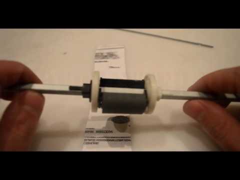 Видео: Почему же, после замены ролика захвата принтера, не захватываает бумагу.