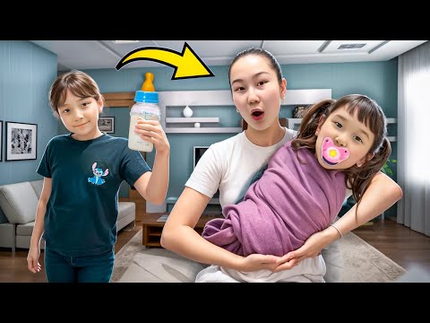 Видео: ТОМИКОШ БӨПЕ БОЛЫП КЕТТІ😱👼🏻| ТОМИ ПИКМИ БӨПЕ😂🎀🩷|