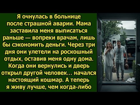 Видео: Меня выписали из больницы слишком рано… Семья уехала в роскошный отпуск и оставила меня одну дома