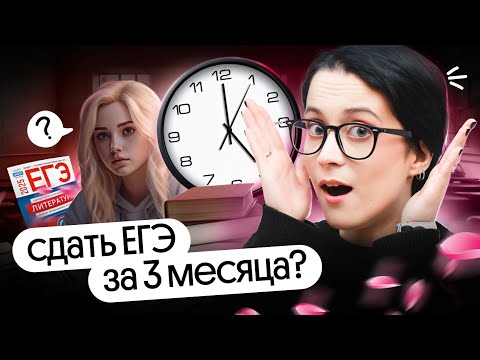 Видео: Готовимся к ЕГЭ по литре за 3 МЕСЯЦА?