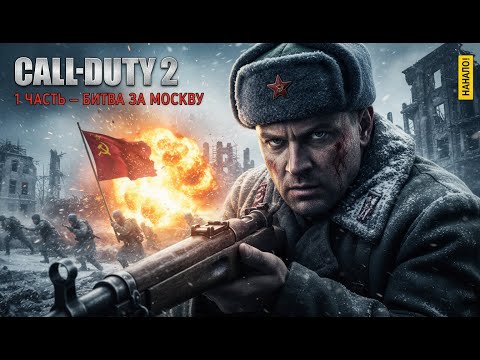 Видео: Call of Duty 2 — Битва за Москву | Прохождение на русском (Часть 1) #прохождениеигр #прохождение