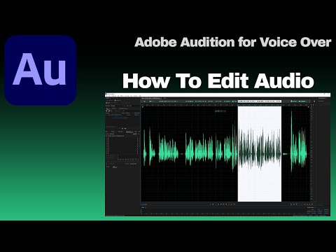 Видео: Как редактировать аудио в Adobe Audition