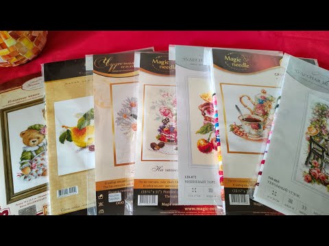 Видео: Вышивка крестом в феврале и марте.