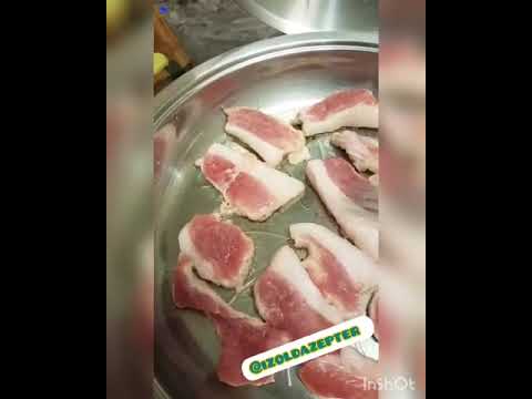 Видео: Жарим картошку с мясом в сковороде от Zepter!