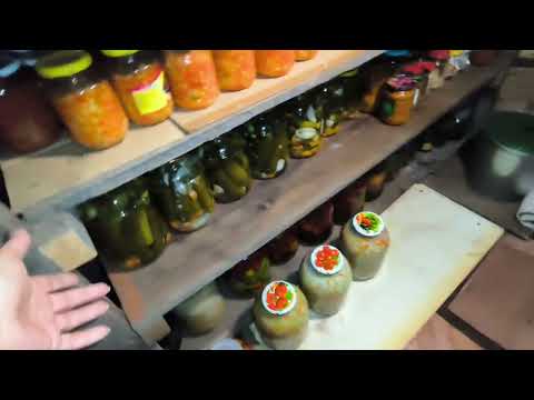 Видео: К Зиме готовы!Обзор.Заготовок приготовили с запасом/