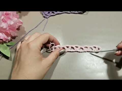Видео: Мастер класс на узор крючком 2