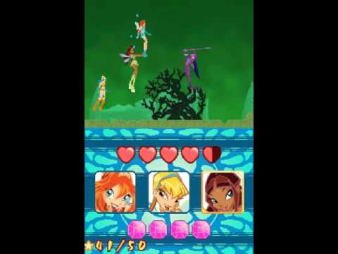 Видео: Прохождение игры "Winx mission enchantix Глава 2-Мерцающая вера