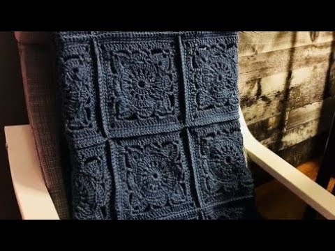 Видео: Подробное видео как связать Бабушкин квадрат ! 