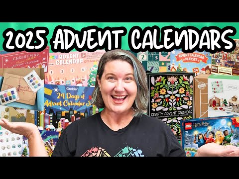 Видео: Мои лучшие адвент-календари ручной работы на 2025 год (более 15 распакованных и проверенных)
