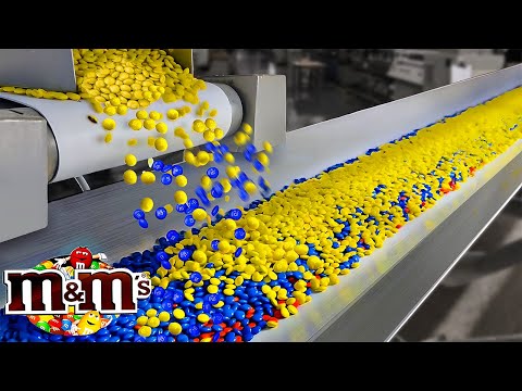 Видео: ВОТ КАК НА САМОМ ДЕЛЕ ДЕЛАЮТ КОНФЕТЫ M&M'S