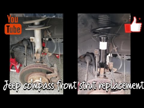 Видео: Передние стойки Jeep Compass/Patriot 2007-2015 ЗАМЕНЕНЫ!! (Dodge Caliber)