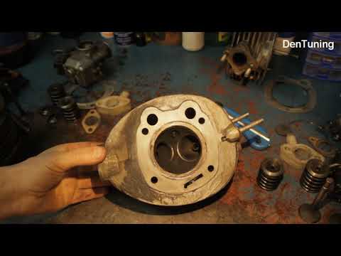 Видео: Мотоцикл Урал 620сс обзор цилиндров и головок