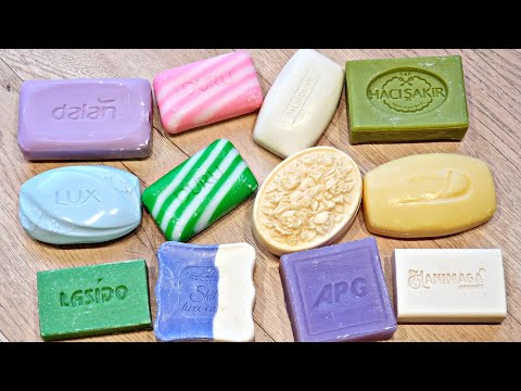 Видео: ASMR SOAP. ❤️❤️Резка сухого мыла. Satisfying video❤️❤️