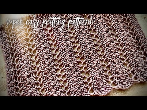 Видео: Так КРАСИВО Вы еще НЕ ВЯЗАЛИ! ШИКАРНЫЙ 🙀🔥 УЗОР для ШАРФА, ДЖЕМПЕРА, КАРДИГАНА! KNITTING PATTERN 💞