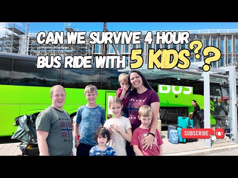 Видео: 🚍 4 часа в автобусе с 5 детьми?! | Семейный хаос в путешествии по Швеции 🇸🇪