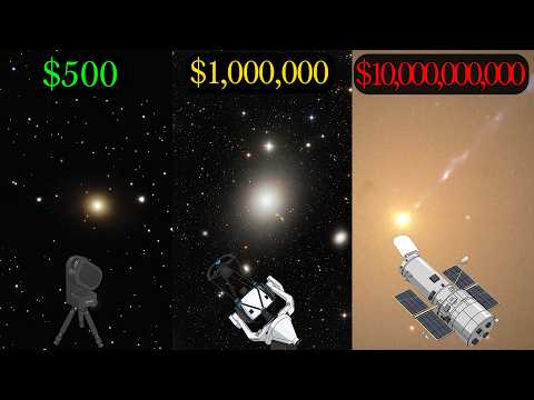 Видео: Как выглядит ЧЁРНАЯ ДЫРА через телескоп за 500, 1 млн и 1 млрд долларов – 42 чудеса (эпизод 2)✨🔭👨🏼‍🚀