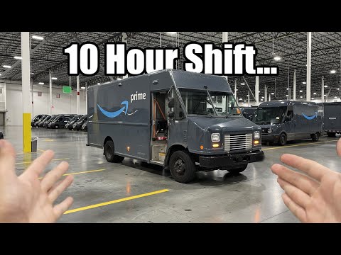Видео: POV: 30 минут доставок Amazon в StepVan!