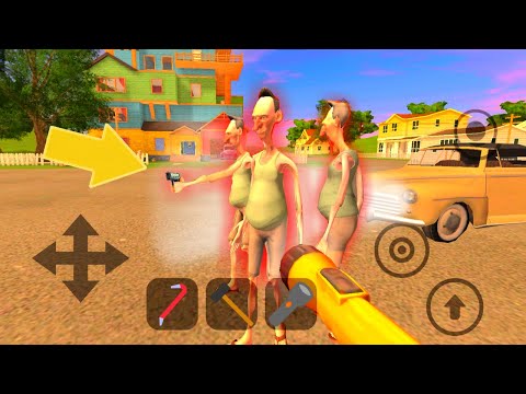Видео: СОСЕДЕЙ СБИЛА МАШИНА! НО ОНИ ОЖИЛИ - Angry Neighbor Gameplay