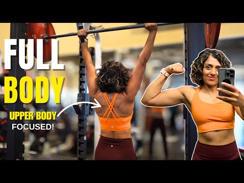 Видео: Моя программа силовых упражнений для верхней части тела | Тренировки в режиме реального времени +...