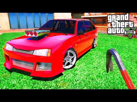 Видео: БИТВА ЛОХОВ В GTA 5 - ВАЗ 2109 НА ЖЕСТКОМ ТЮНИНГЕ СТОЯЛА В КРУТОМ ДОМЕ! ⚡ГАРВИН