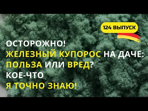 Видео: Дача в Германии Что за зверь железный купорос и с чем его едят?
