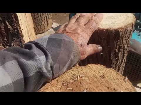 Видео: Дровокол универсальный винтовой 👍. от мотоблока Нева!