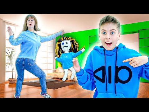 Видео: КУКЛА ВУДУ В РЕАЛЬНОЙ ЖИЗНИ !!! Как она попала в наш дом ? все серии сборник