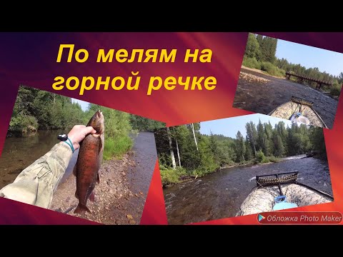 Видео: Мотор болотоход с длинным валом. По мелководью на таёжной речке.