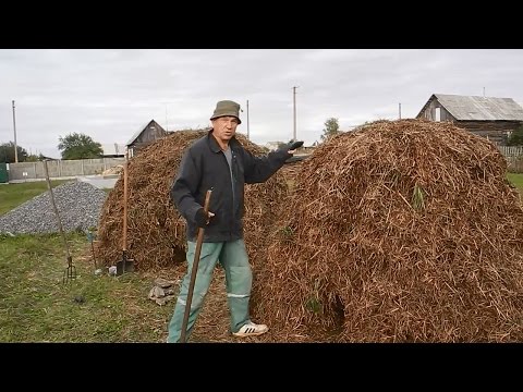 Видео: Как правильно собрать стог сена