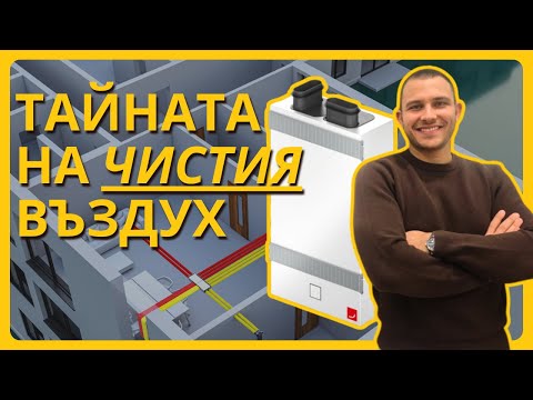 Видео: Вентилация с Рекуперация за Апартамент