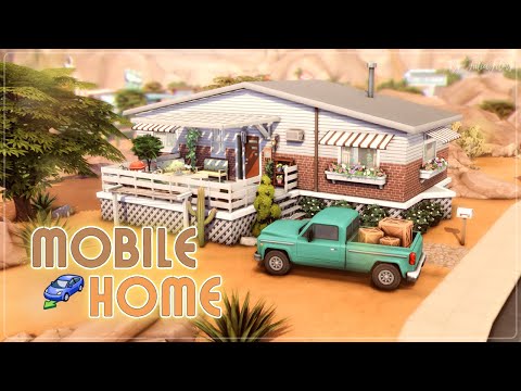 Видео: Передвижной дом🚍📺│Строительство│Mobile Home│SpeedBuild│NO CC [The Sims 4]