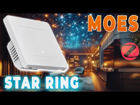 Видео: Moes Star Ring умный ZigBee выключатель без нулевой линии подробный обзор