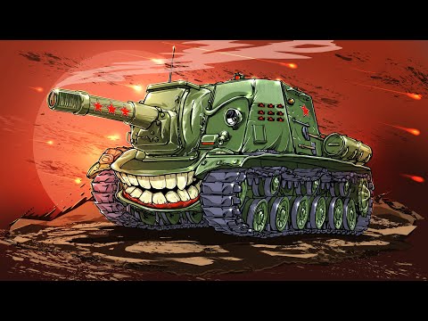 Видео: ИСУ-152 Зверобой - Хмельное