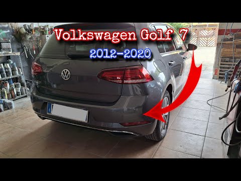 Видео: Volkswagen Golf 7 Как снять задний бампер 2012-2020 Фольксваген Гольф