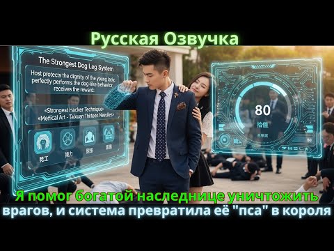 Видео: Я помог богатой наследнице уничтожить врагов, и система превратила её "пса" в короля.