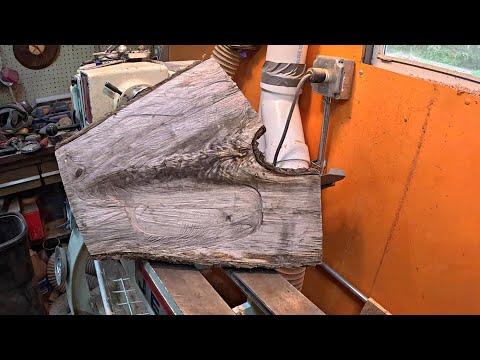 Видео: Точение по дереву — прорезь из перьевого ореха