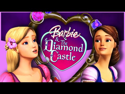 Видео: ОБЗОР БАРБИ И ХРУСТАЛЬНЫЙ ЗАМОК 🏰