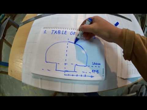 Видео: Таблицы шпангоутов реечного каноэ (Мастерская Пират Вудс)