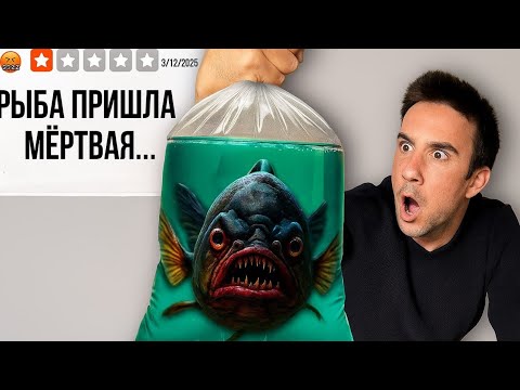 Видео: Я купил живую рыбу на сайте с 1 звездой... Шокирующие результаты