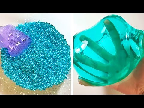 Видео: Самые удовлетворяющие видео слизи ASMR | Новый сборник странно удовлетворяющих 2019 | 57