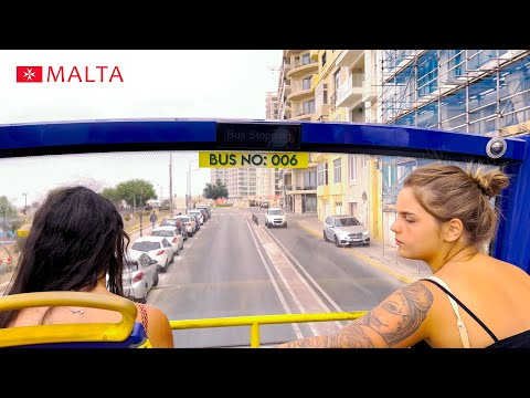 Видео: МАЛЬТА: экскурсионный автобус, ночная Валлетта, неоновый карнавал в Марсаскале и круиз на лодке