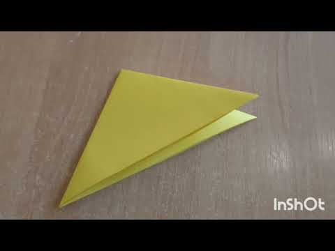 Видео: Конструювання з паперу. "Пташка"